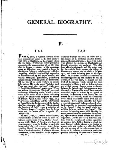 Tapa de General biography