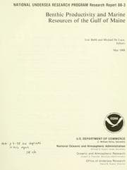 Tapa de Benthic productivity and marine resources of the Gulf of Maine