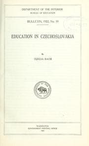 Tapa de Education in Czechoslovakia