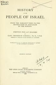 Tapa de History of the people of Israel