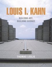 Tapa de Louis I. Kahn