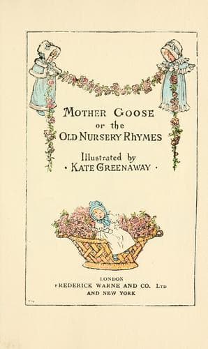 Tapa de Mother Goose