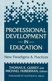 Tapa de Professional Development in Education