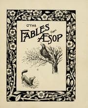 Tapa de Fables of Aesop