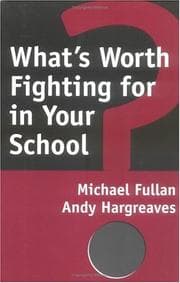 Tapa de What's worth fighting for in your school?