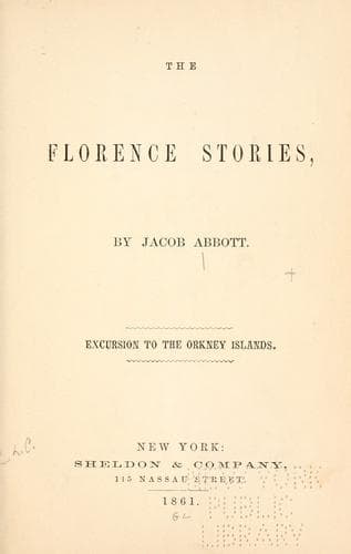 Tapa de The Florence stories