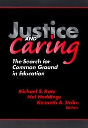 Tapa de Justice and caring