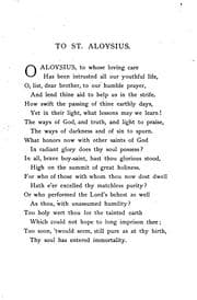 Tapa de Life of St. Aloysius Gonzaga, of the Society of Jesus