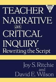 Tapa de Teacher narrative as critical inquiry