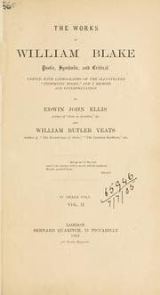 Tapa de The works of William Blake