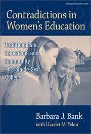 Tapa de Contradictions in women's education