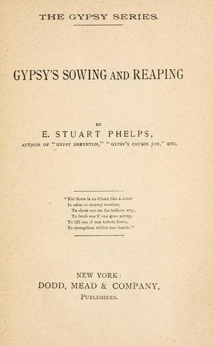 Tapa de Gypsy's sowing and reaping