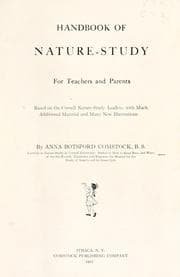 Tapa de Handbook of nature-study for teachers and parents