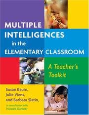 Tapa de Multiple intelligences in the elementary classroom