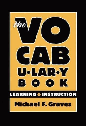 Tapa de The Vocabulary Book