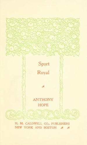 Tapa de Sport royal