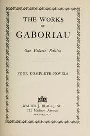 Tapa de The works of Gaboriau