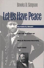 Tapa de Let us Have Peace
