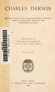 Tapa de Charles Darwin