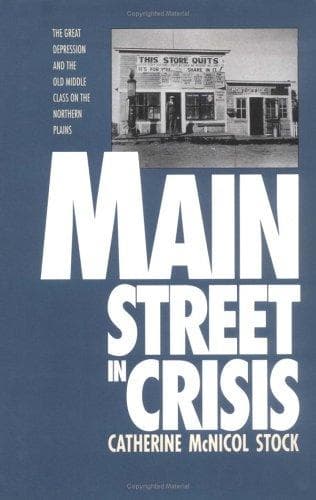 Tapa de Main street in crisis