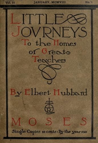 Tapa de Little journeys ...