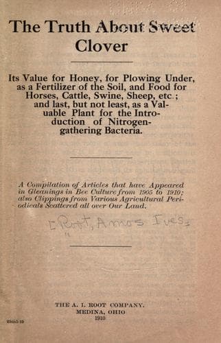 Tapa de The Truth About Sweet Clover
