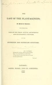Tapa de The last of the Plantagenets