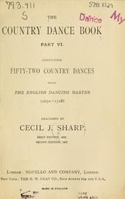 Tapa de The country dance book