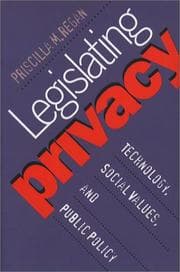 Tapa de Legislating privacy