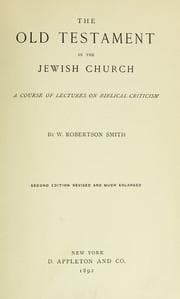 Tapa de The Old Testament in the Jewish church