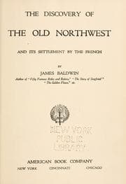 Tapa de The discovery of the old Northwest