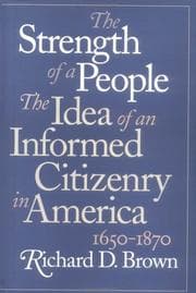 Tapa de The strength of a people
