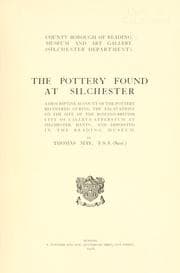 Tapa de The pottery found at Silchester