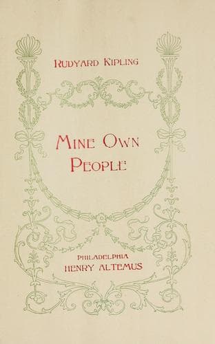 Tapa de Mine own people