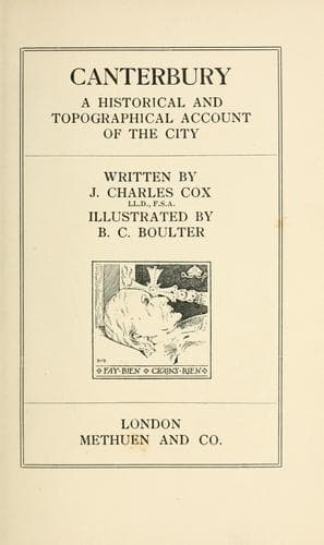 Tapa de Canterbury