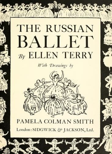 Tapa de The Russian ballet