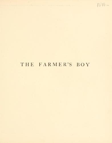 Tapa de The farmer's boy