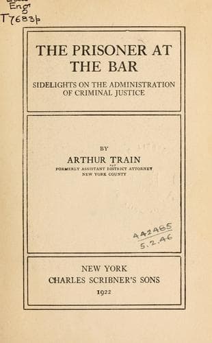 Tapa de The prisoner at the bar