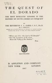 Tapa de The quest of El Dorado