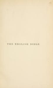Tapa de The English Bible