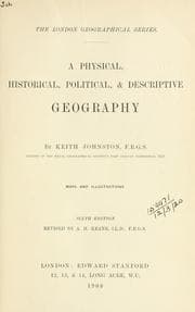 Tapa de A physical, historical, political and descriptive geography