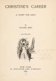 Tapa de Christine's career