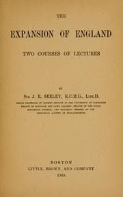 Tapa de The expansion of England