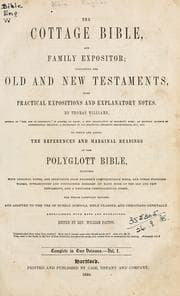 Tapa de The cottage Bible and family expositor