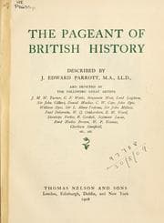 Tapa de The pageant of British history 1911