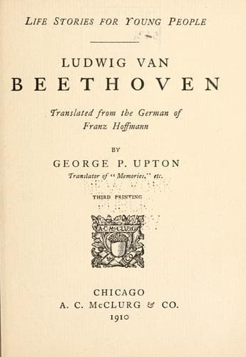 Tapa de Ludwig van Beethoven