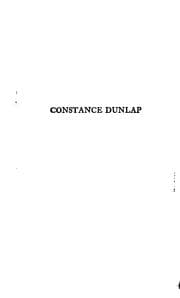 Tapa de Constance Dunlap, woman detective