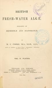 Tapa de British fresh-water algae, exclusive of Desmidieae and Diatomaceae