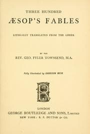 Tapa de Three hundred Aesop's fables