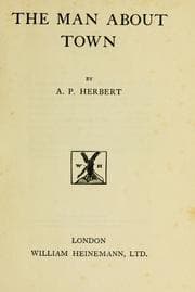 Tapa de The man about town